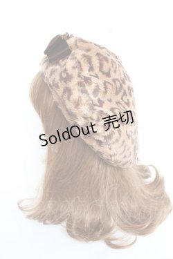 画像2: ALICE and the PIRATES / レオパード柄ファーベレー  ブラウン Y-25-11-09-042-PA-AC-SZ-ZY