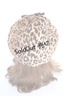 画像3: ALICE and the PIRATES / レオパード柄ファーベレー  ブラウン Y-25-11-09-042-PA-AC-SZ-ZY