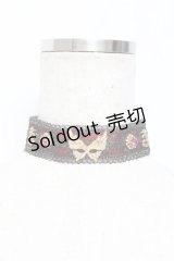 GOTH / バタフライビーズチョーカー   Y-25-11-09-005-GO-AC-SZ-ZY