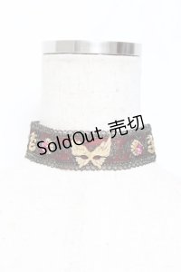 GOTH / バタフライビーズチョーカー   Y-25-11-09-005-GO-AC-SZ-ZY