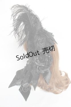 画像2: Triple fortune / ドールボンネット  黒 Y-25-11-09-046-EL-AC-SZ-ZY