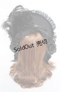 画像3: Triple fortune / ドールボンネット  黒 Y-25-11-09-046-EL-AC-SZ-ZY