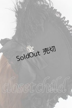 画像5: Triple fortune / ドールボンネット  黒 Y-25-11-09-046-EL-AC-SZ-ZY