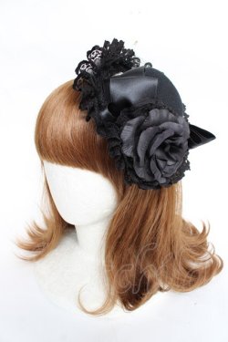 画像1: Estrellas / オリジナルミニハット  黒 Y-25-11-09-047-EL-AC-SZ-ZY