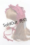 ATELIER PIERROT / Gothic Latticesヘッドドレス  ワイン Y-25-11-09-050-EL-ZA-SZ-ZY