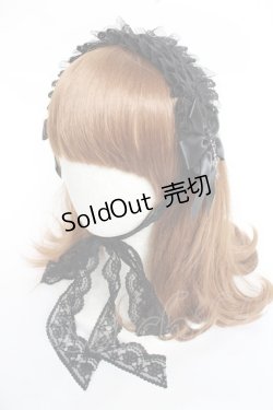 画像1: GOTH / クロスモチーフヘッドドレス  黒 Y-25-11-09-052-GO-AC-SZ-ZY