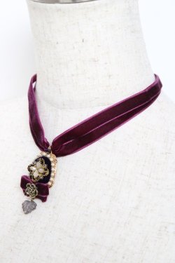 画像2: Hoshibako Works / 魔法の果実チョーカー  パープル Y-25-11-09-006-LO-AC-SZ-ZY