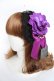 画像1: ATELIER PIERROT / 薔薇レースカチューシャ  パープル Y-25-11-09-054-EL-TO-SZ-ZY (1)