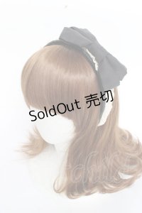 Hoshibako Works / すずらんのしおりカチューシャ  黒 Y-25-11-09-055-LO-AC-SZ-ZT487