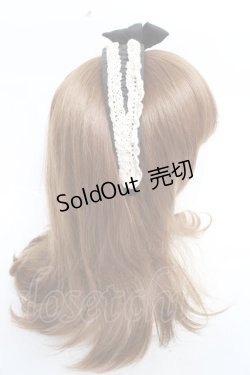 画像3: Hoshibako Works / すずらんのしおりカチューシャ  黒 Y-25-11-09-055-LO-AC-SZ-ZT487