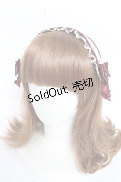 画像1: Pina sweetcollection / ローズラインカチューシャ  ワイン Y-25-11-09-056-LO-AC-SZ-ZY