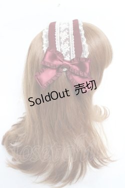 画像4: Pina sweetcollection / ローズラインカチューシャ  ワイン Y-25-11-09-056-LO-AC-SZ-ZY