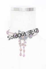 GOTH / バタフライビーズチョーカー   Y-25-11-09-007-GO-AC-SZ-ZY