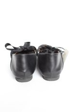 画像3: axes femme / レースアップフラットパンプス S 黒 Y-25-11-09-059-AX-SH-SZ-ZTK035 (3)