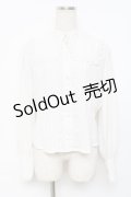 Innocent World / 聖歌隊ブラウス L オフ白 Y-25-11-09-063-IW-BL-SZ-ZY