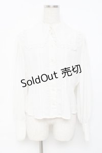 Innocent World / 聖歌隊ブラウス L オフ白 Y-25-11-09-063-IW-BL-SZ-ZY