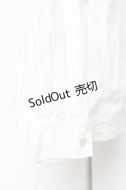 画像3: Fi.n.t / ギンガムタイ付きセーラーブラウス  白 Y-25-11-09-068-CA-BL-SZ-ZY