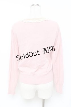 画像2: Jane Marple / スプリングニットのナポレオンカーディガン M ピンク Y-25-11-09-070-JM-TO-SZ-ZY