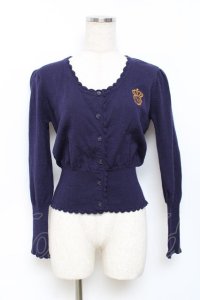 ALICE and the PIRATES / スクールカーディガン  紺 Y-25-11-09-071-PA-TO-SZ-ZY