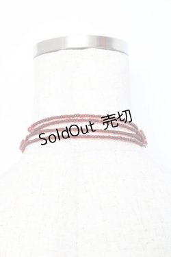 画像3: GOTH / バタフライビーズチョーカー   Y-25-11-09-008-GO-AC-SZ-ZY