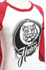 画像3: HYSTERIC GLAMOUR / タイガーptカットソー F 白×赤 Y-25-11-09-074-PU-TO-SZ-ZI (3)
