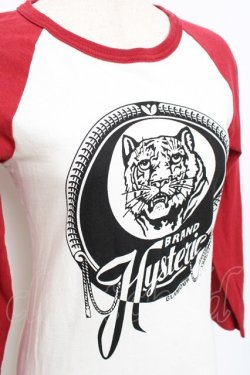 画像3: HYSTERIC GLAMOUR / タイガーptカットソー F 白×赤 Y-25-11-09-074-PU-TO-SZ-ZY