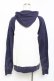 画像2: HYSTERIC GLAMOUR / Hysteric motel パーカー F 白×紺 Y-25-11-09-075-PU-TO-SZ-ZY (2)