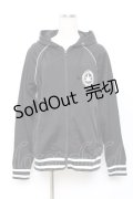 HYSTERIC GLAMOUR / ライン入りジャージブルゾン F 黒 Y-25-11-09-076-PU-JA-SZ-ZY