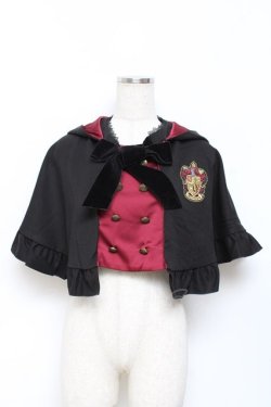 画像1: ATELIER PIERROT / ハリー・ポッター ダブルボタン2Wayケープ  グリフィンドール（レッド） Y-25-11-09-077-EL-JA-KB-ZY