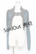 Ozz Croce / 裾袖レースショートボレロ  グリーン Y-25-11-09-079-OO-TO-SZ-ZY