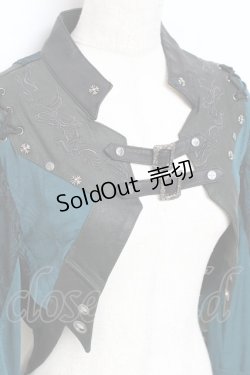 画像4: Ozz Croce / 裾袖レースショートボレロ  グリーン Y-25-11-09-079-OO-TO-SZ-ZY