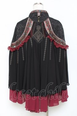 画像3: Ozz oneste / チャイナケープマント  黒 Y-25-11-09-081-OO-TO-AS-ZY