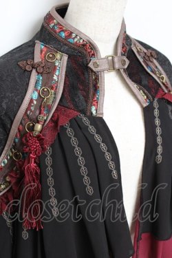 画像5: Ozz oneste / チャイナケープマント  黒 Y-25-11-09-081-OO-TO-AS-ZY