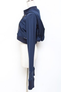 画像2: Ozz oneste / 薔薇刺繍デビルパーカー  紺 Y-25-11-09-082-OO-TO-AS-ZY