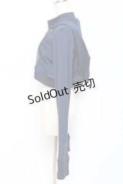 画像2: Ozz oneste / 薔薇刺繍デビルパーカー  紺 Y-25-11-09-082-OO-TO-AS-ZY