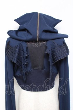 画像4: Ozz oneste / 薔薇刺繍デビルパーカー  紺 Y-25-11-09-082-OO-TO-AS-ZY