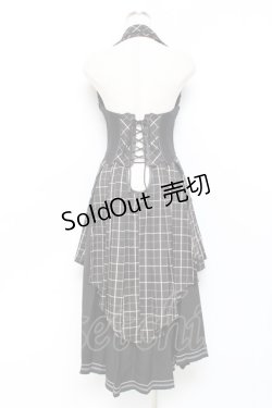 画像3: OZZ ANGELO / ローズハンティングベストワンピース  黒 Y-25-11-09-083-OO-OP-AS-ZY