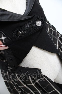 画像6: OZZ ANGELO / ローズハンティングベストワンピース  黒 Y-25-11-09-083-OO-OP-AS-ZY