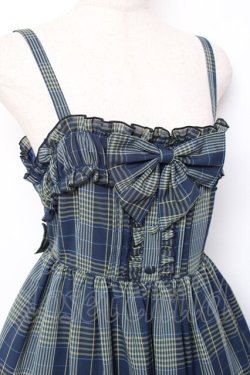 画像4: Physical Drop / 胸ギャザージャンパースカート  ネイビー Y-25-11-09-092-LO-OP-SZ-ZY