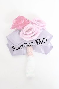 Angelic Pretty / Romantic Perfumeクリップブローチ  ラベンダー Y-25-11-09-013-AP-AC-SZ-ZY