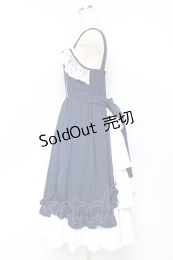 画像2: Chalmiere / 不思議の国のジャンパースカート  紺 Y-25-11-09-098-LO-OP-SZ-ZY