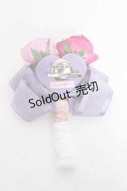 画像2: Angelic Pretty / Romantic Perfumeクリップブローチ  ラベンダー Y-25-11-09-013-AP-AC-SZ-ZY