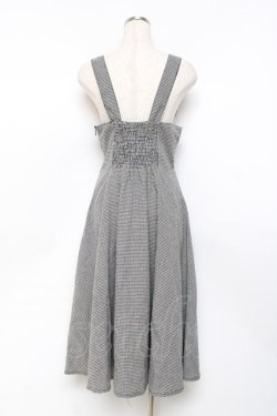 画像2: F&A / フロントレースアップコルセットワンピース  黒 Y-25-11-09-100-LO-OP-SZ-ZY