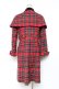 画像3: Jane Marple / タータンチェックのコート M 赤 Y-25-11-09-110-JM-CO-SZ-ZY (3)
