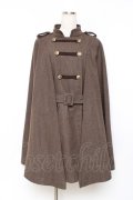 axes femme / ナポレオンマント風コート  ブラウン Y-25-11-09-111-AX-CO-SZ-ZY