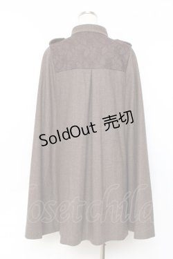 画像2: axes femme / ナポレオンマント風コート  ブラウン Y-25-11-09-111-AX-CO-SZ-ZY