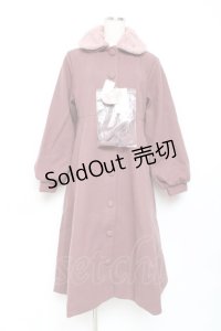 m petit by misako / ロングコート  ピンク Y-25-11-09-112-LO-CO-SZ-ZY