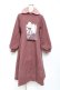 画像1: m petit by misako / ロングコート  ピンク Y-25-11-09-112-LO-CO-SZ-ZY (1)
