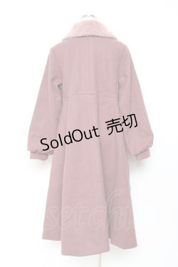 画像2: m petit by misako / ロングコート  ピンク Y-25-11-09-112-LO-CO-SZ-ZY