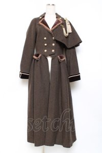 surfacespell / Mais ou sont les neiges d'antan 過ぎ去る日の雪 ロングコート  ブラウン Y-25-11-09-113-LO-CO-AS-ZY